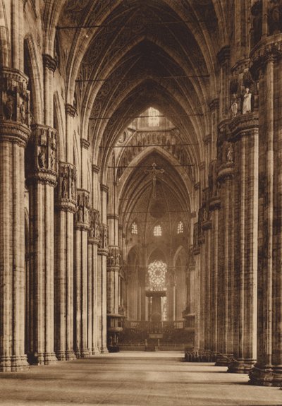 Duomo di Milano: Innenraum, Hauptschiff von Italian Photographer