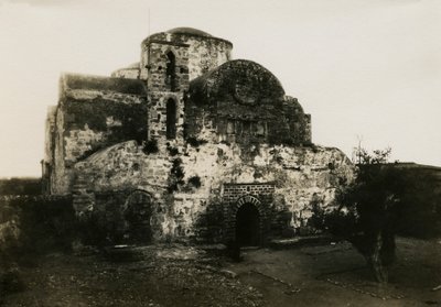 Kloster Agios Varnavas, Engomi, Zypern, Fotografie von Camille Enlart, Paris von Italian Photographer
