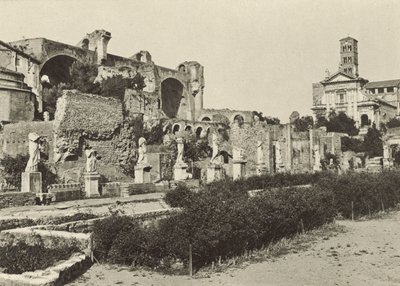 Forum Romanum, Basilika des Konstantin, Tempel des Romulus und Haus der Vestalinnen von Italian Photographer