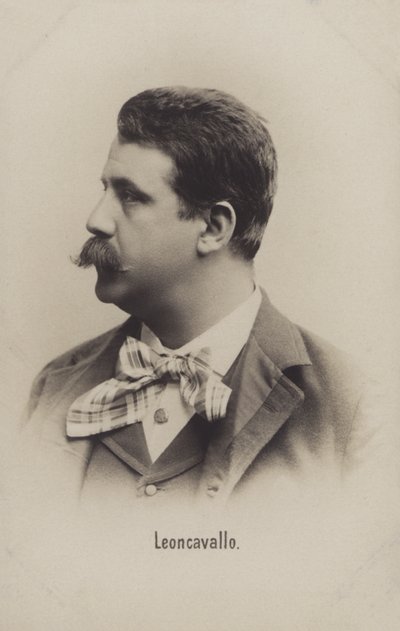 Ruggero Leoncavallo, italienischer Komponist von Italian Photographer