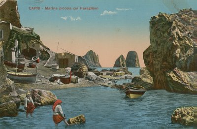 Kleine Marina und die Faraglioni, Capri von Italian Photographer