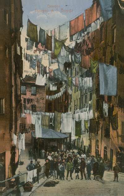 Truogoli di Santa Brigida; Genua von Italian Photographer
