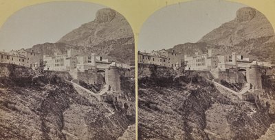 Ansicht des Fürstenpalastes im Fürstentum Monaco von Italian Photographer