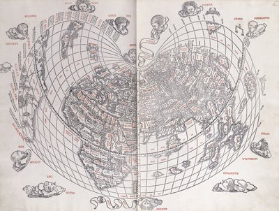 Eine Weltkarte, 1511 von Italian School