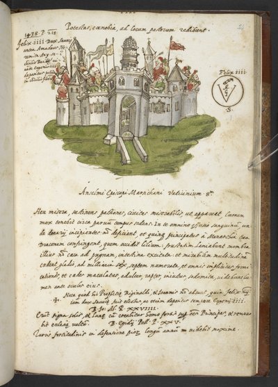 Prophezeiungen und Bilder des fünfzehnten Papstes, von Joachim von Fiore von Italian School
