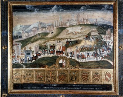 Ankunft in Siena von Cosimo I. de