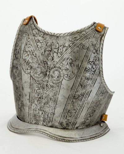 Rückenplatte für eine Kinder-Rüstung aus dem Arsenal der Medici, ca. 1575 mit späteren Änderungen von Italian School
