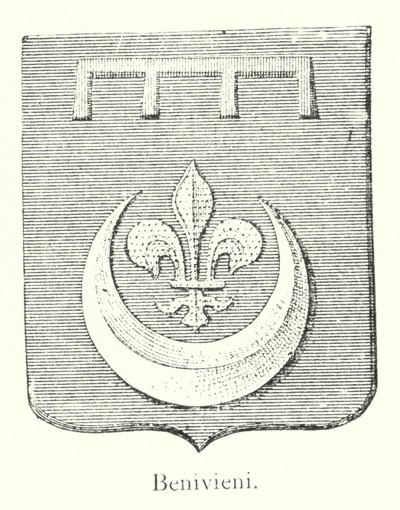 Benivieni (Gravur) von Italian School