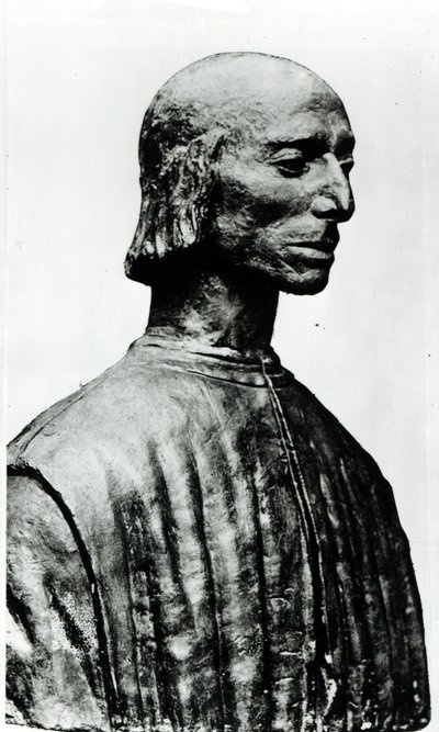 Büste von Niccolo Machiavelli (1469-1527) von Italian School