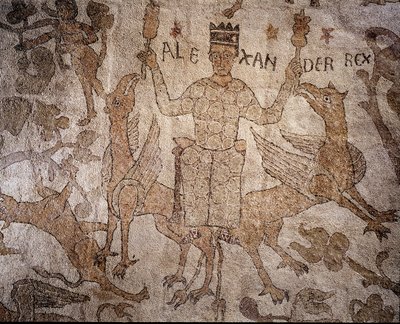 Detail von Alexander dem Großen mit indischen Tieren von Pantaleone von Italian School