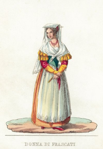 Frau von Frascati von Italian School