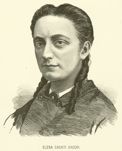 Elena Casati Sacchi (Stich) von Italian School