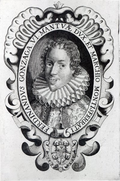 Ferdinando Gonzaga, Herzog von Mantua von Italian School