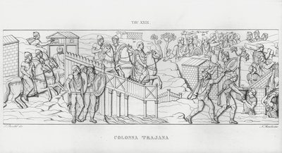 Die Trajanssäule von Italian School