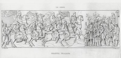 Die Trajanssäule von Italian School