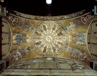 Mosaiken des Gewölbes der Scarsella, nach 1202 von Italian School