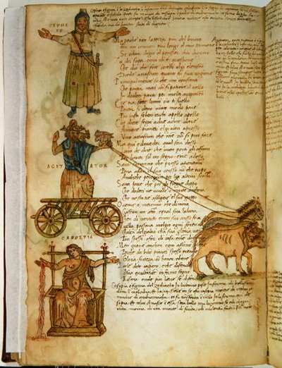 Cepheus und Kassiopeia, aus dem 