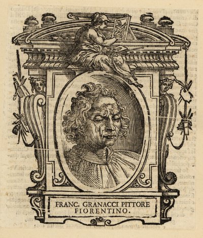 Porträt von Francesco Granacci von Italian School