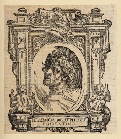 Porträt von Franciabigio, italienischer Maler der Florentiner Renaissance von Italian School