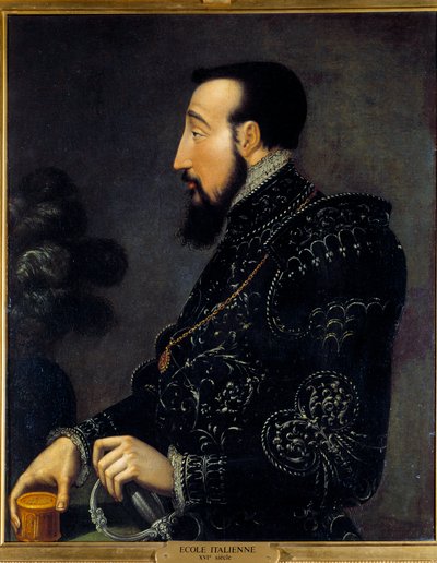 Porträt von Heinrich II., König von Frankreich von Italian School