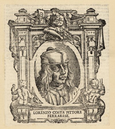 Porträt von Lorenzo Costa von Italian School