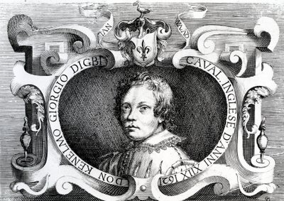 Porträt von Sir Kenelm Digby, 1621 von Italian School