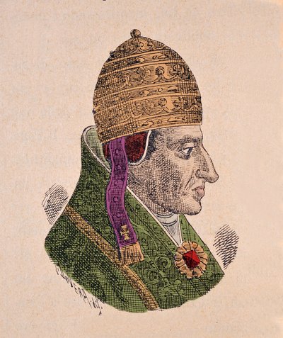Porträt des Gegenpapstes Alexander V. (1409-1410) von Italian School