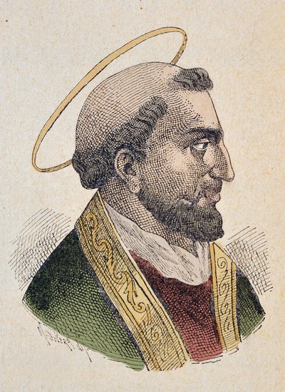 Porträt von Papst Evaristus I. (97-107) von Italian School