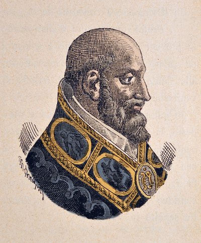 Porträt von Papst Marcellus II. (1555) von Italian School