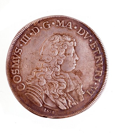 Silberne Piastra aus Florenz, Herrschaft von Cosimo III. de