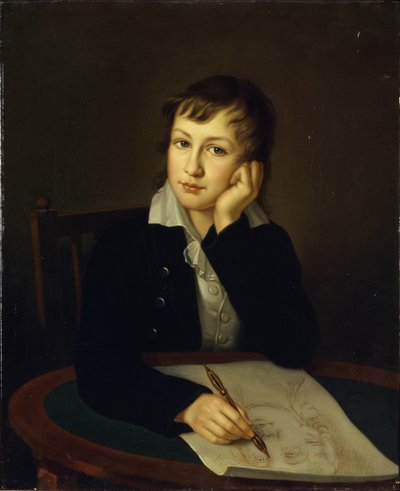 Porträt von Graf Alexander Nikolajewitsch Mordwinow 1799-1858 von Ivan Alexeevich Tyurin
