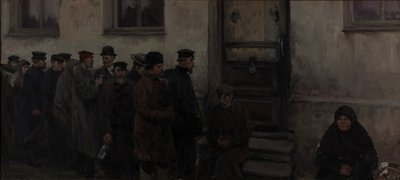 Vor einer Taverne von Ivan Alexeyevich Vladimirov
