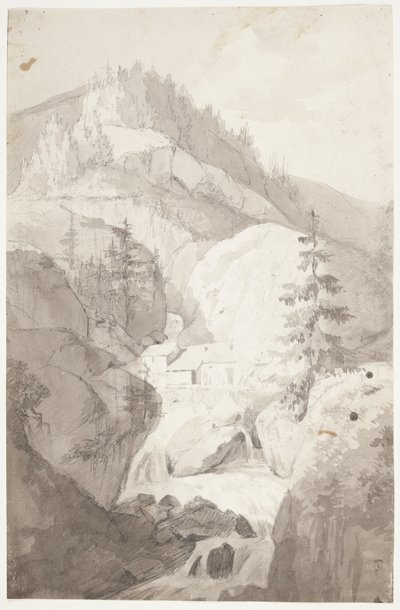 Ein Wasserfall bei St. Pierre d