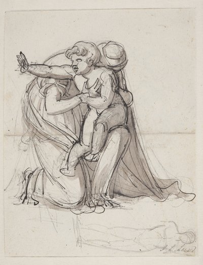 Mutter und Kind. Studie zu Andromache beweint Hektors Tod von J.L. Lund