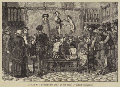 Ein Schauspiel in einem Londoner Gasthof zur Zeit von Königin Elisabeth von J.M.L. Ralston