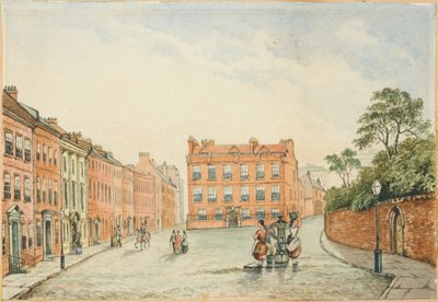 Cross House mit der Vicars Pumpe, Newcastle von J.R. Dewar