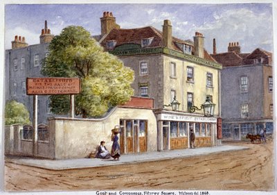Old Goat and Compasses Inn, Marylebone Road, London von JT Wilson