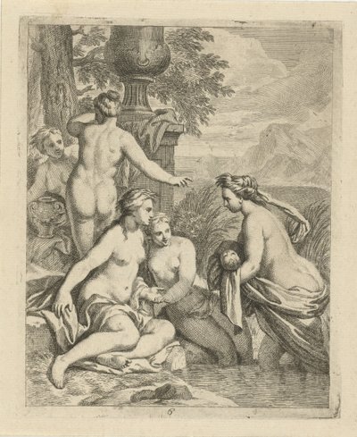 Thetis kehrt zu ihren Wassernymphen zurück von J. Alexander Janssens