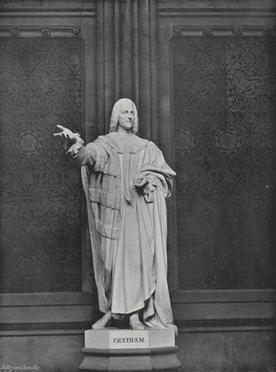 Statue von Chatham von J. Benjamin Stone