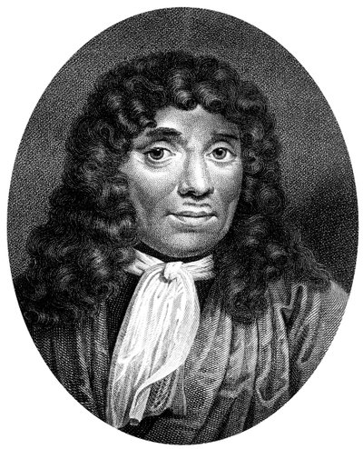 Antoni van Leeuwenhoek, niederländischer Mikroskopiepionier, 1813 von J. Chapman