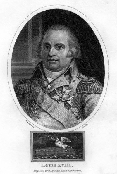 Ludwig XVIII., König von Frankreich von J. Chapman