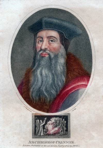 Thomas Cranmer, Erzbischof von Canterbury von J. Chapman