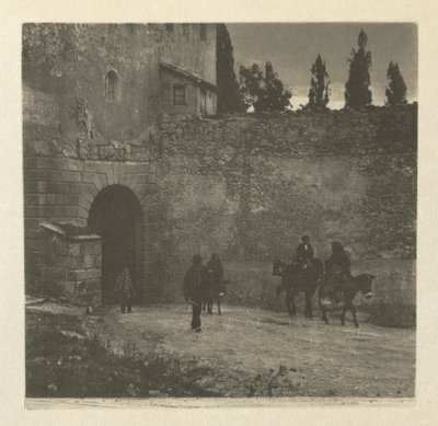 Camera Work: Ein Tor - Segovia, 1914 von J. Craig Annan
