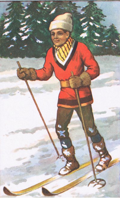 Kanadischer Junge, aus MacMillan Schulpostern, ca. 1950-60er von J. Macfarlane