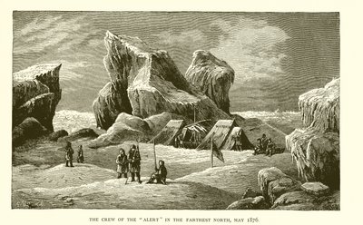 Die Besatzung der Alert im äußersten Norden, Mai 1876 von J. R. Sinclair