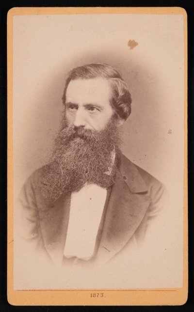 Porträt von Mordecai Cubitt Cooke 1825-1914, 1873 von J Stegmann