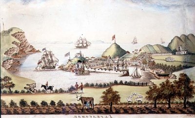 Blick auf Ilfracombe, Devon, 1842 von J Walters