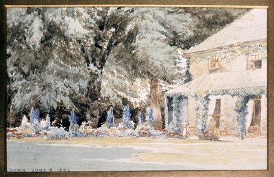 Darwins Haus, "Down House, Kent" von J. Wedgwood