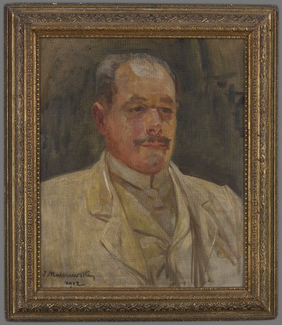 Porträt eines Mannes von Jacek Malczewski