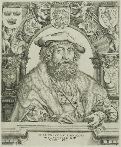 König Christian II. von Dänemark von Jacob Binck